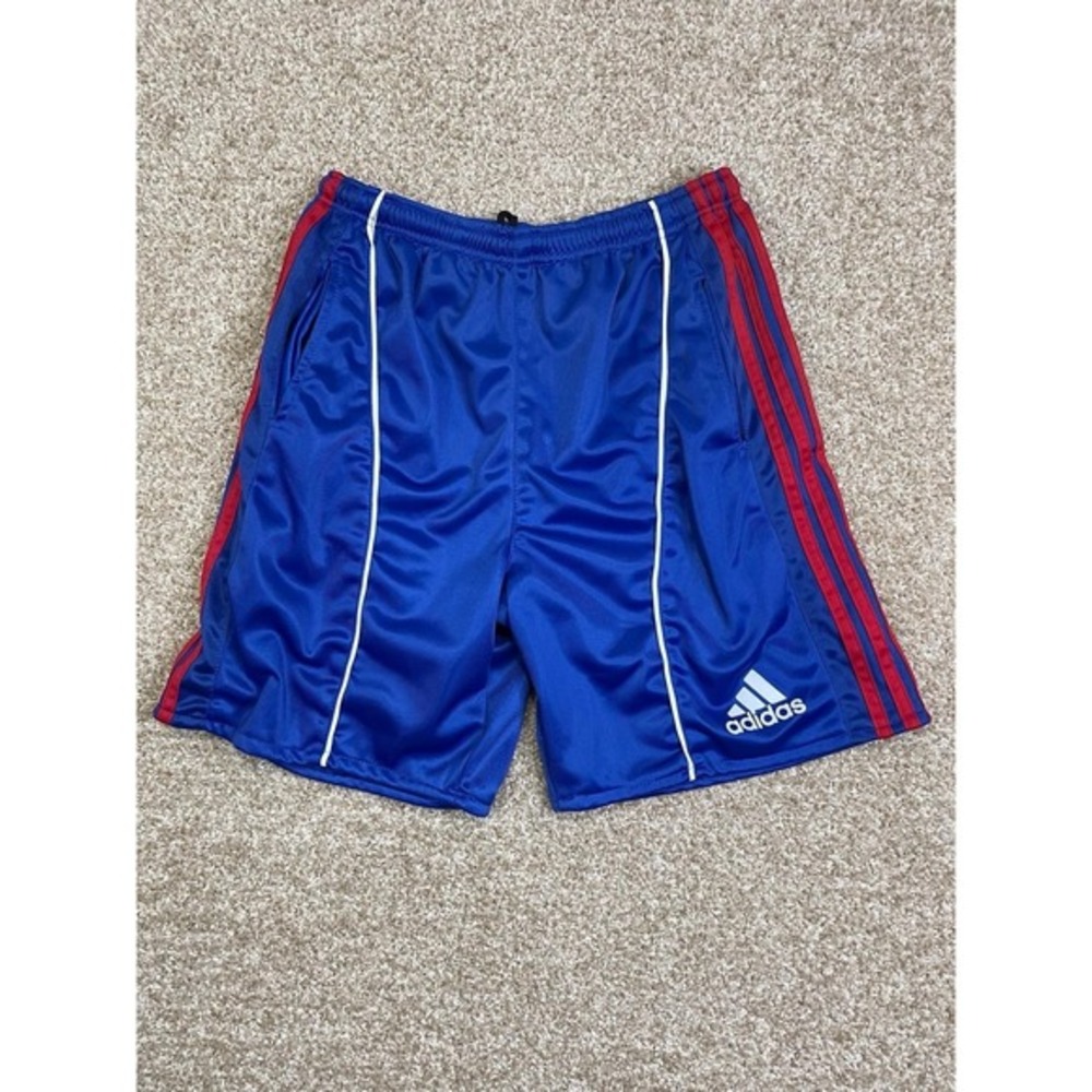 VTG Adidas Shorts Blue Vintage Mens  size XL‎ Soccer